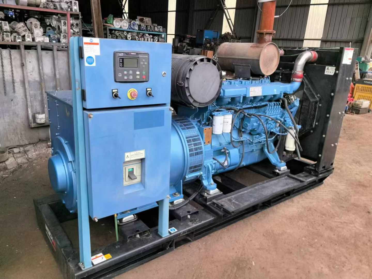 海沧500kW 柴油发电机组可带动设备功率的计算公式是什么？